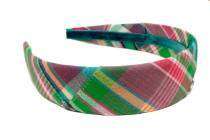 Newport Madras Headband by High Cotton - Country Club Prep