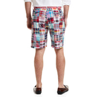 Cisco Short in Hingham Patch Madras by Castaway Clothing - Country Club Prep