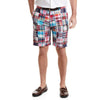 Cisco Short in Hingham Patch Madras by Castaway Clothing - Country Club Prep