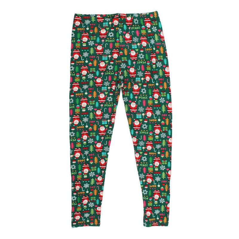 Jolly Saint Nick Leggings - Country Club Prep