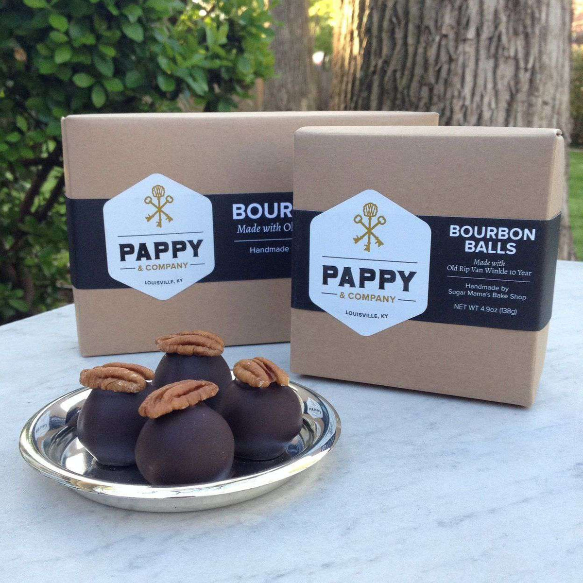 Pappy's Handmade Bourbon Balls (4 Pack) by Pappy Van Winkle - Country Club Prep