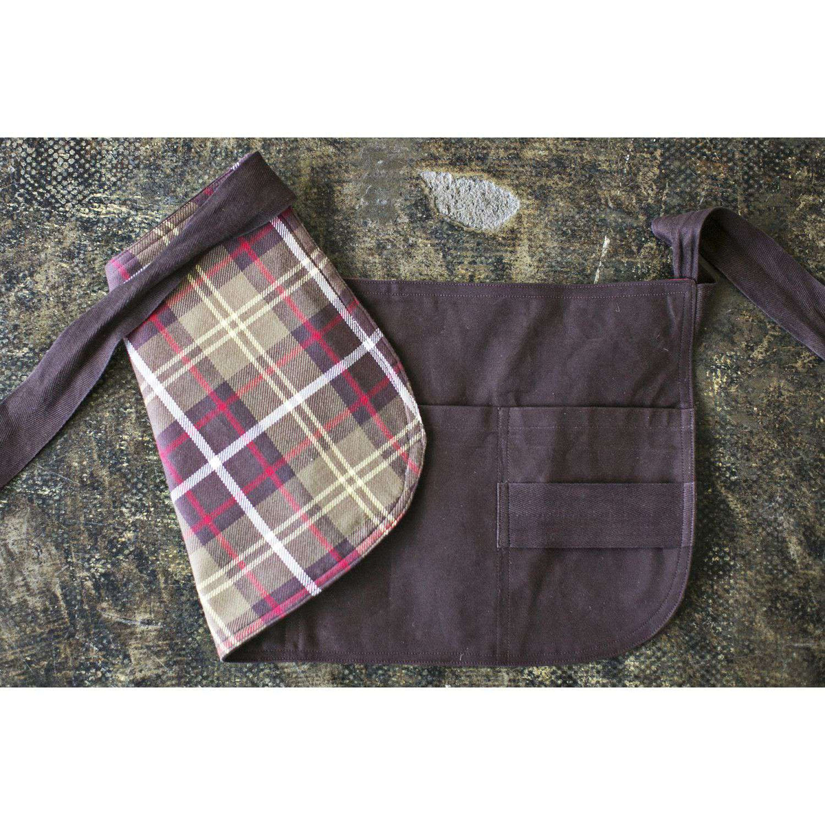 Waxed Canvas Craftsman Apron by Heirloomed Collection - Country Club Prep