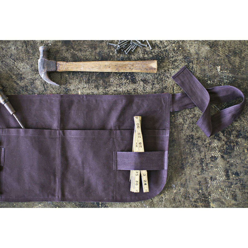 Waxed Canvas Craftsman Apron by Heirloomed Collection - Country Club Prep