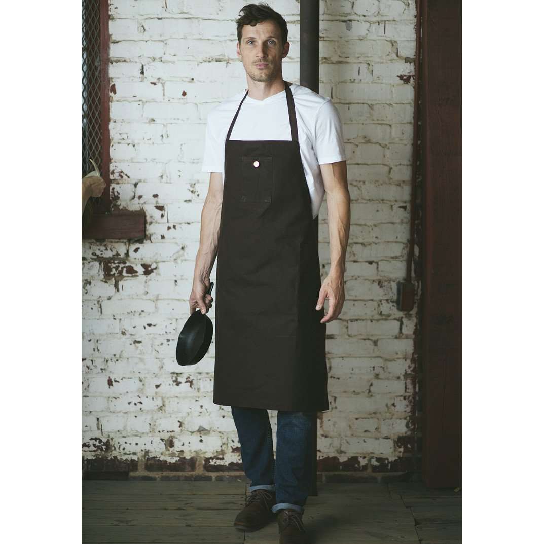 Waxed Canvas Men's Grilling Apron by Heirloomed Collection - Country Club Prep