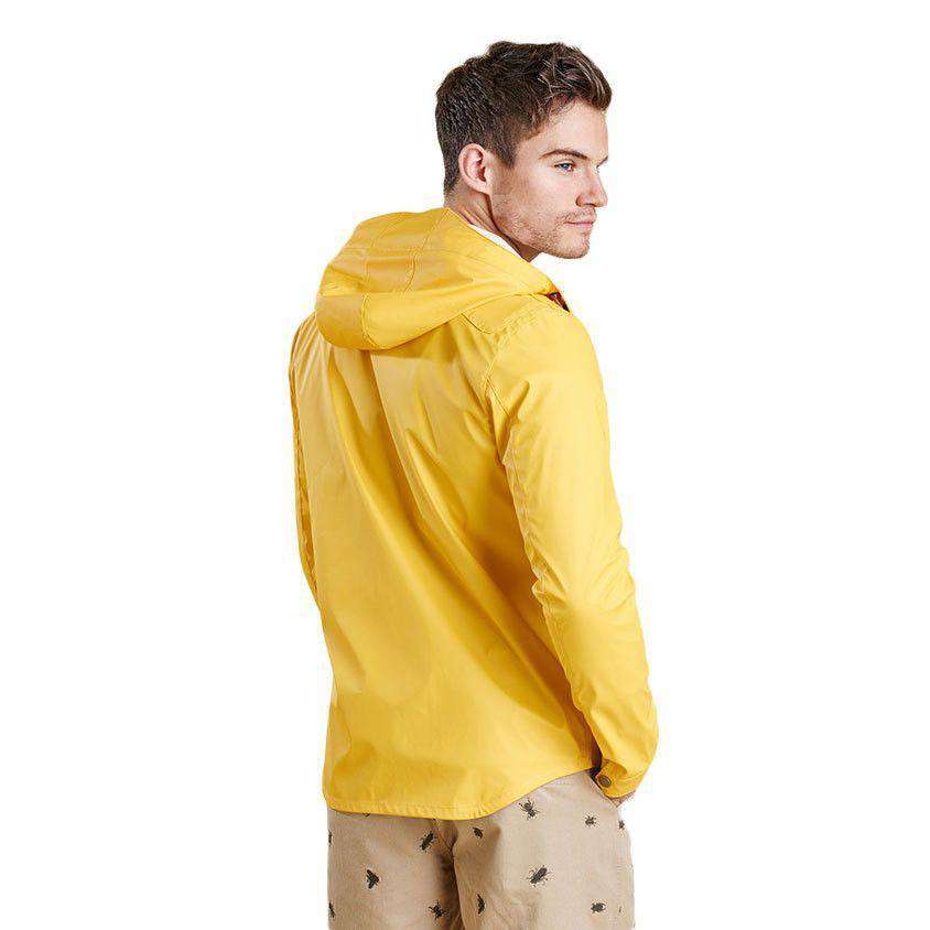 Barbour yellow jacket mens top