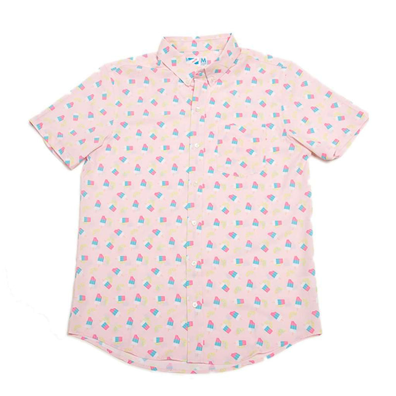 Ice Cream Performance Button Down by Bermies - Country Club Prep