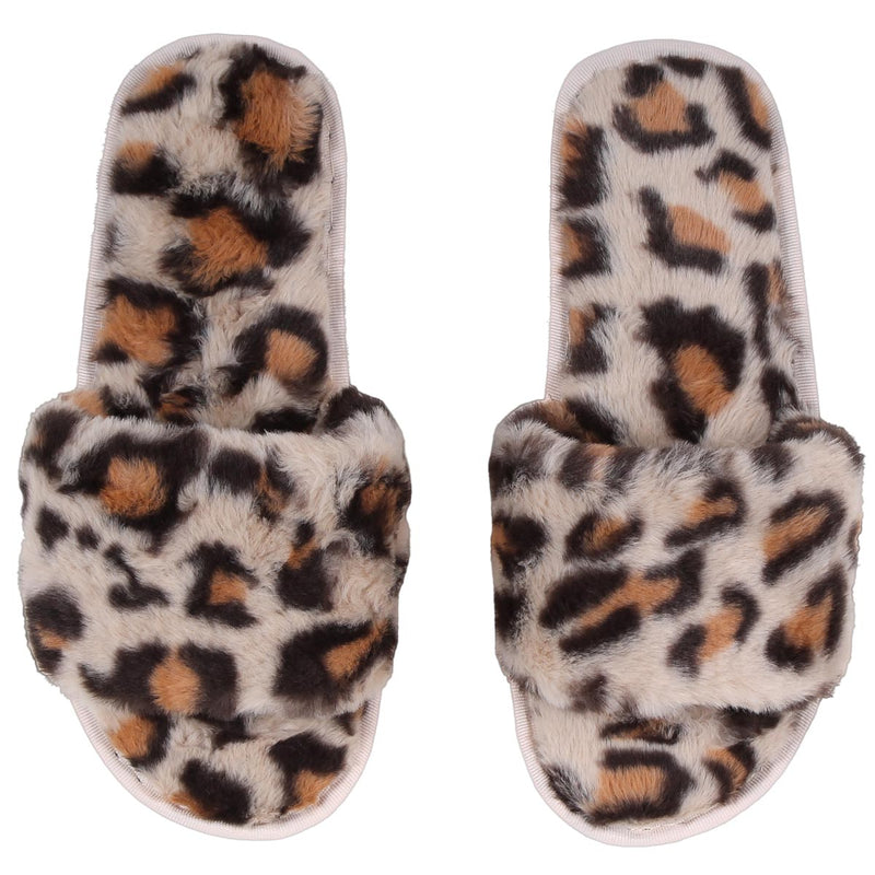 Halden Faux Fur Slippers by Nordic Fleece - Country Club Prep