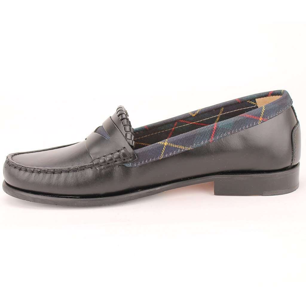 Men's Jasper Plaid Loafer in Black by Jack Rogers - Country Club Prep