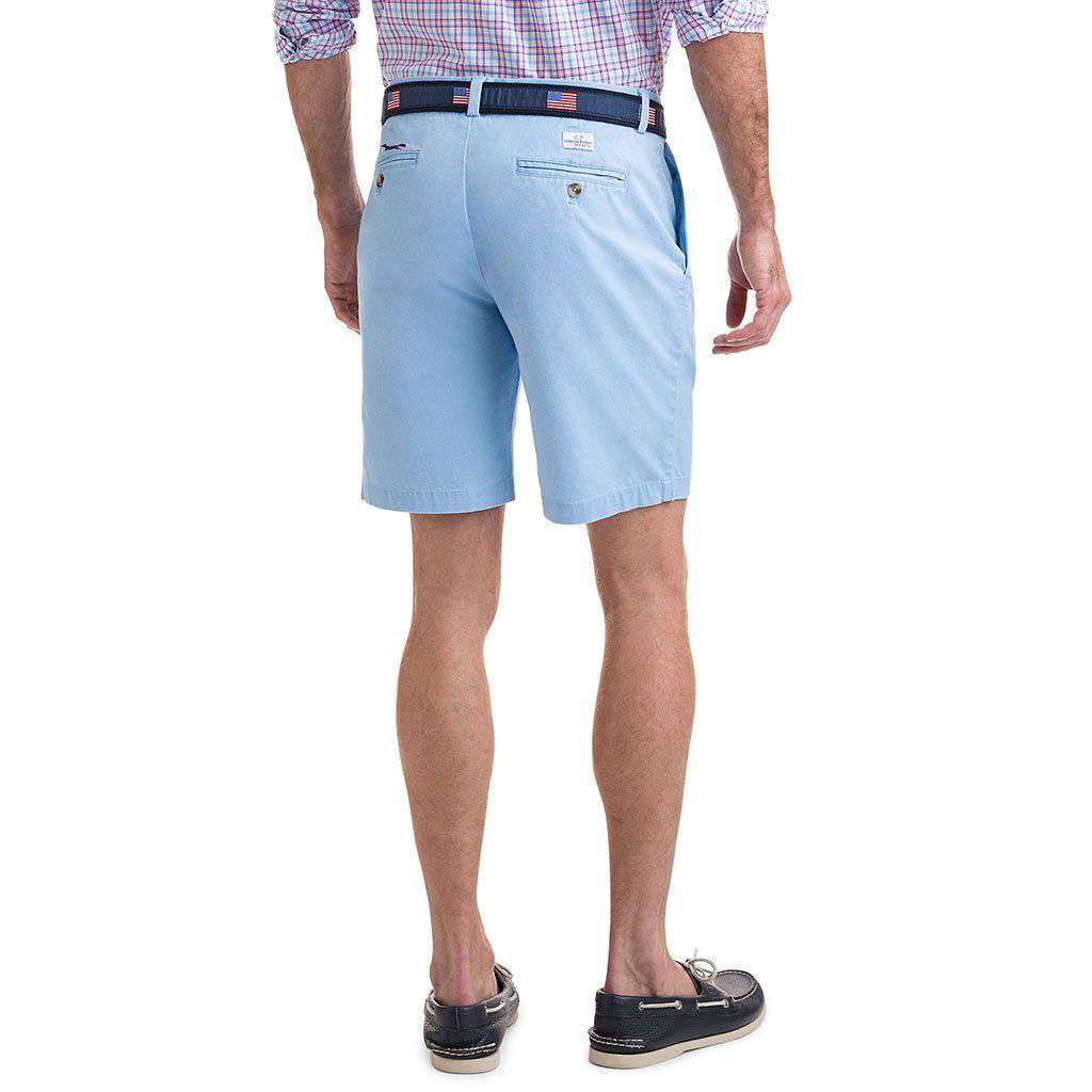 9 Inch Stretch Breaker Shorts in Jake Blue by Vineyard Vines - Country Club Prep