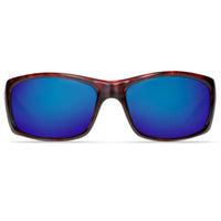 Jose Sunglasses in Tortoise with Blue Mirror Polarized Glass Lenses by Costa del Mar - Country Club Prep