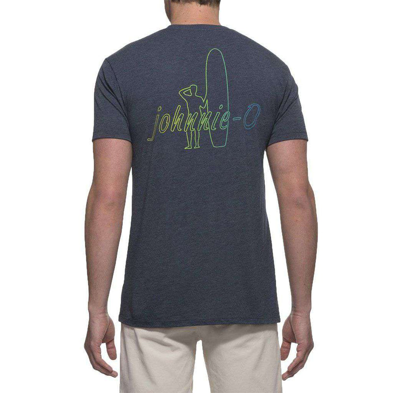 Baldwin T-Shirt in Twilight by Johnnie-O - Country Club Prep