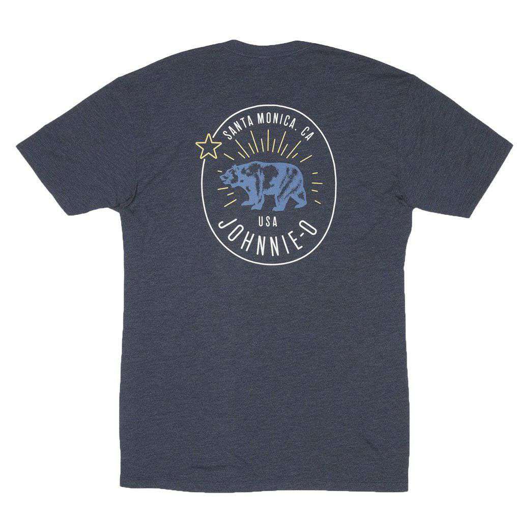 Bear T-Shirt in Twilight by Johnnie-O - Country Club Prep