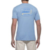 Deck T-Shirt in Gulf Blue by Johnnie-O - Country Club Prep