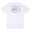 Deck T-Shirt in White by Johnnie-O - Country Club Prep
