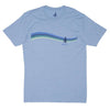 Greer T-Shirt in Gulf Blue by Johnnie-O - Country Club Prep