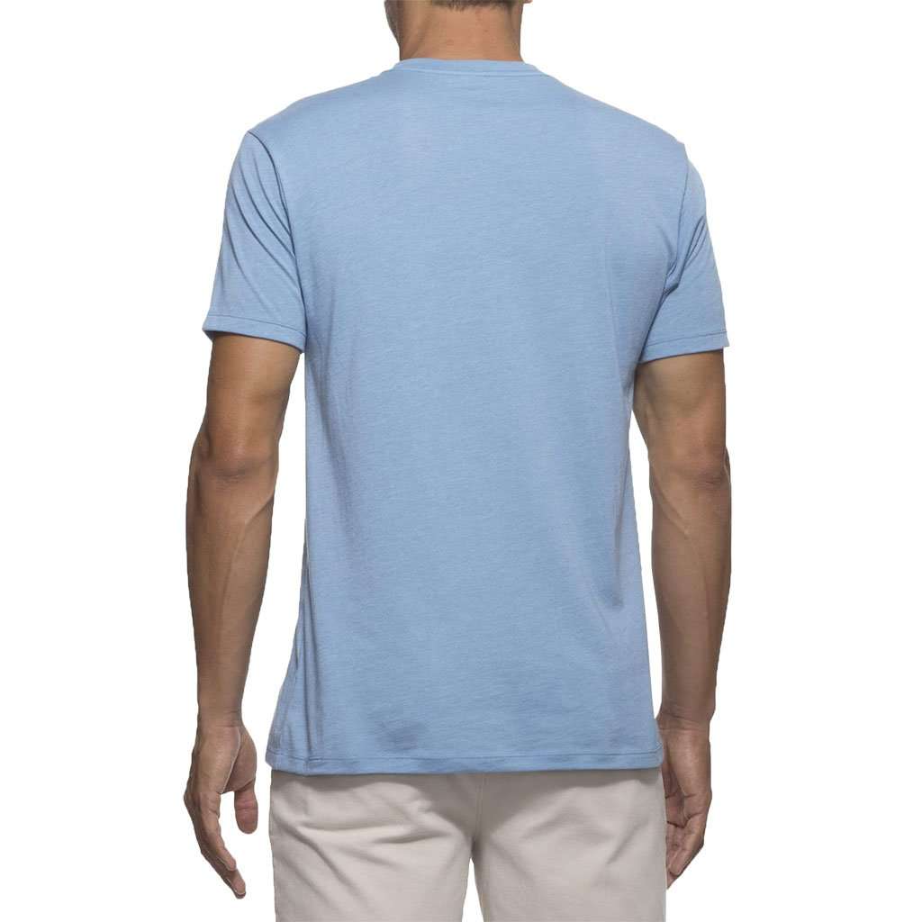 Greer T-Shirt in Gulf Blue by Johnnie-O - Country Club Prep