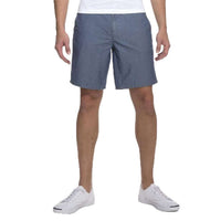 Oliver Chambray Jacquard Shorts in Chambray by Johnnie-O - Country Club Prep