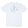 Vance T-Shirt in White by Johnnie-O - Country Club Prep