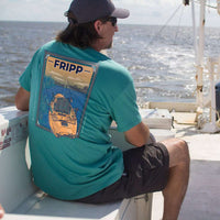 Fishing Kayak Tee by Fripp Outdoors - Country Club Prep