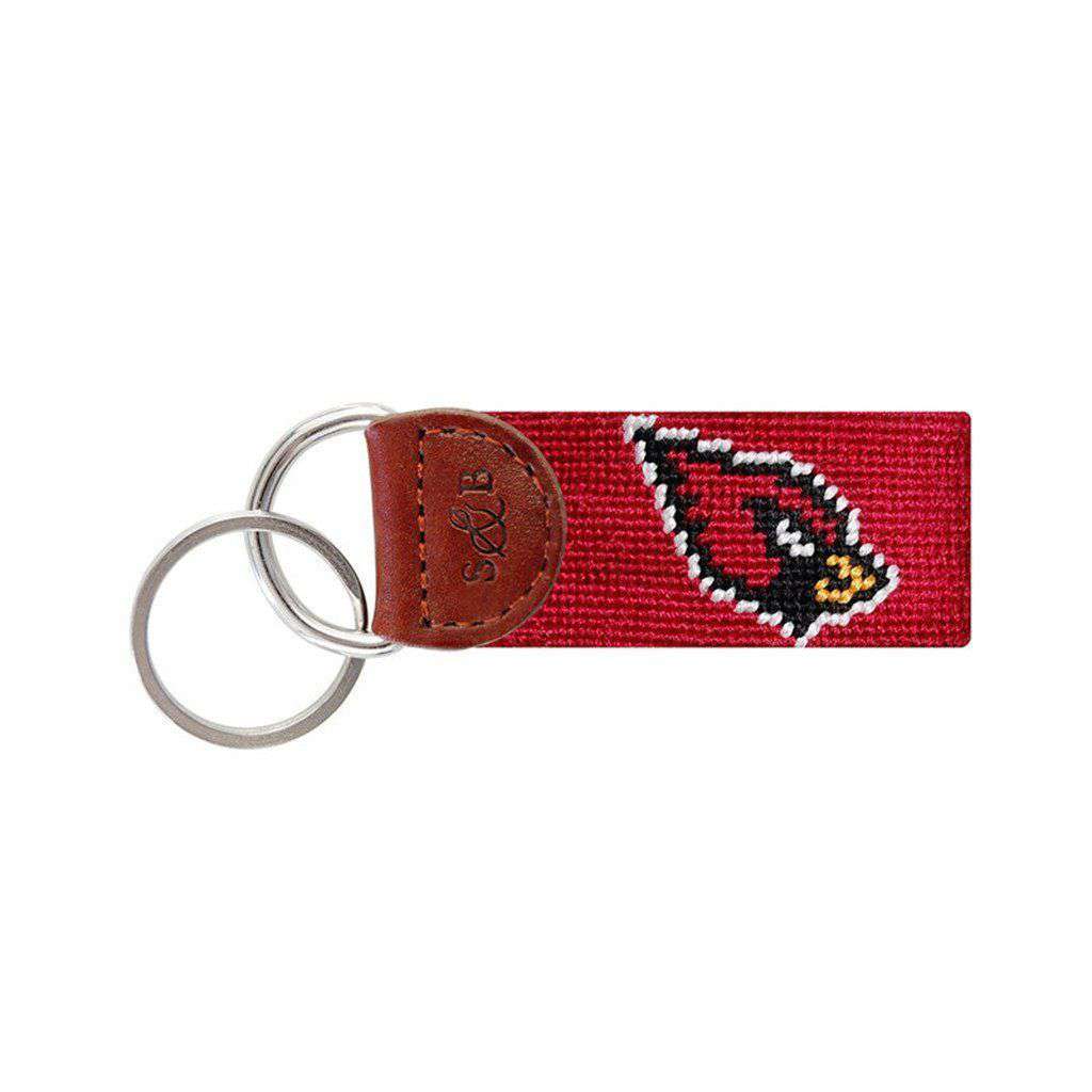Arizona Cardinals Needlepoint Key Fob by Smathers & Branson - Country Club Prep