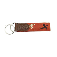 Bird Dog Key Fob in Orange by 39th Parallel - Country Club Prep