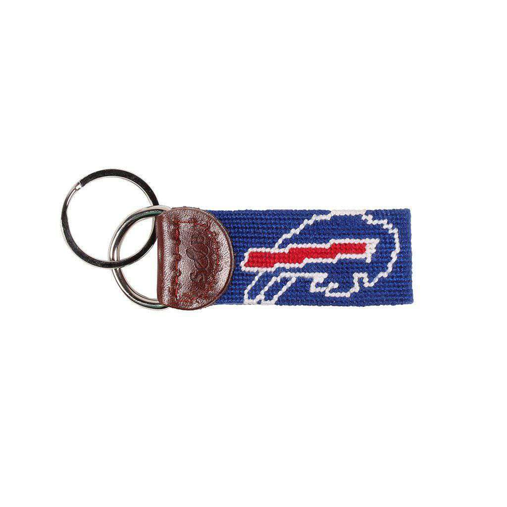 Buffalo Bills Needlepoint Key Fob by Smathers & Branson - Country Club Prep