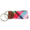 Country Club Prep Madras Plaid Key Fob by Smathers & Branson - Country Club Prep