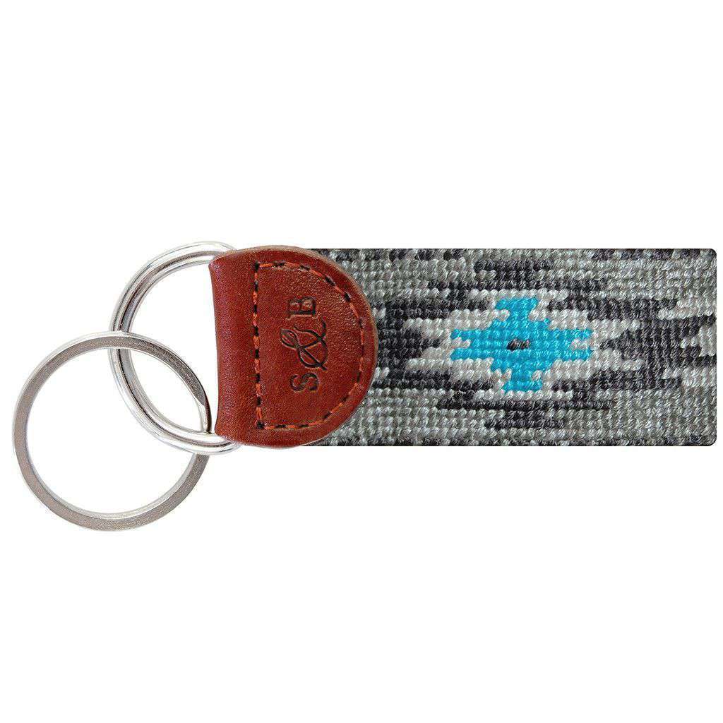 El Paso Needlepoint Key Fob by Smathers & Branson - Country Club Prep