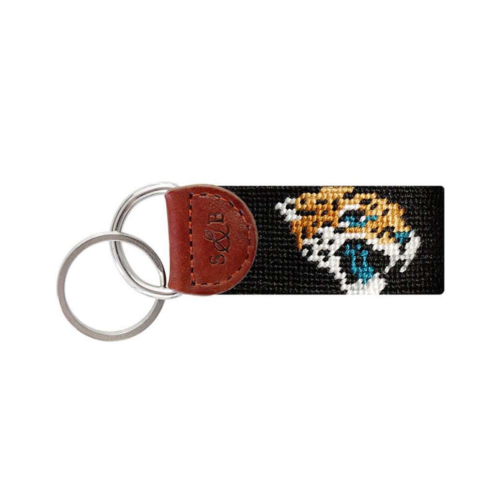 Jacksonville Jaguars Needlepoint Key Fob by Smathers & Branson - Country Club Prep