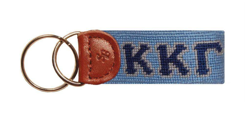 Kappa Kappa Gamma Needlepoint Key Fob by Smathers & Branson - Country Club Prep