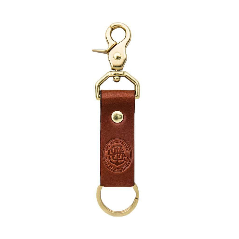 Keys to Adventure Key Fob in Brass by Kiel James Patrick - Country Club Prep