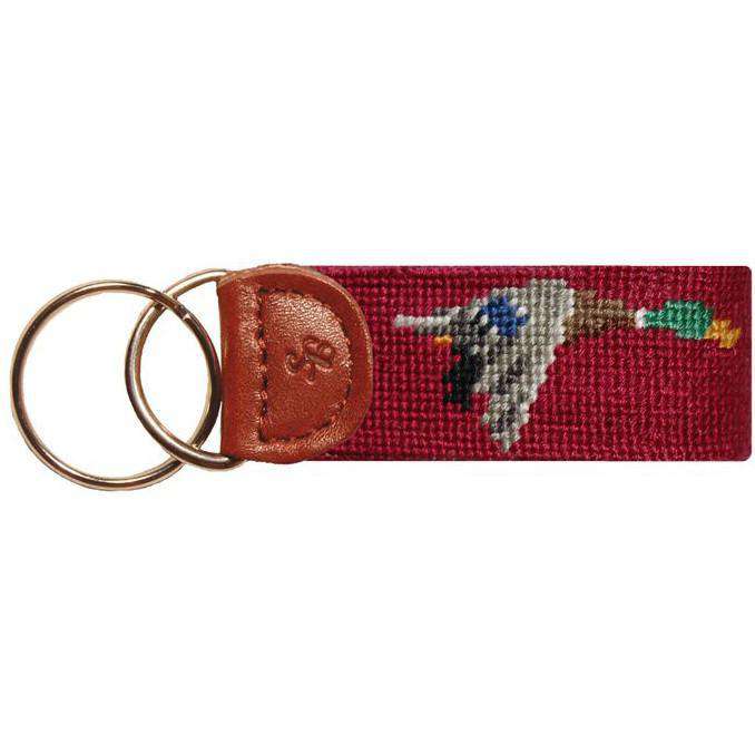 Mallard Key Fob in Garnet by Smathers & Branson - Country Club Prep