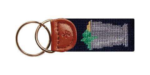 Mint Julep Needlepoint Key Fob by Smathers & Branson - Country Club Prep