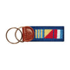 Nautical Key Fob in Navy by Smathers & Branson - Country Club Prep