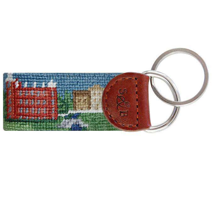 Old Course Scene Needlepoint Key Fob by Smathers & Branson - Country Club Prep