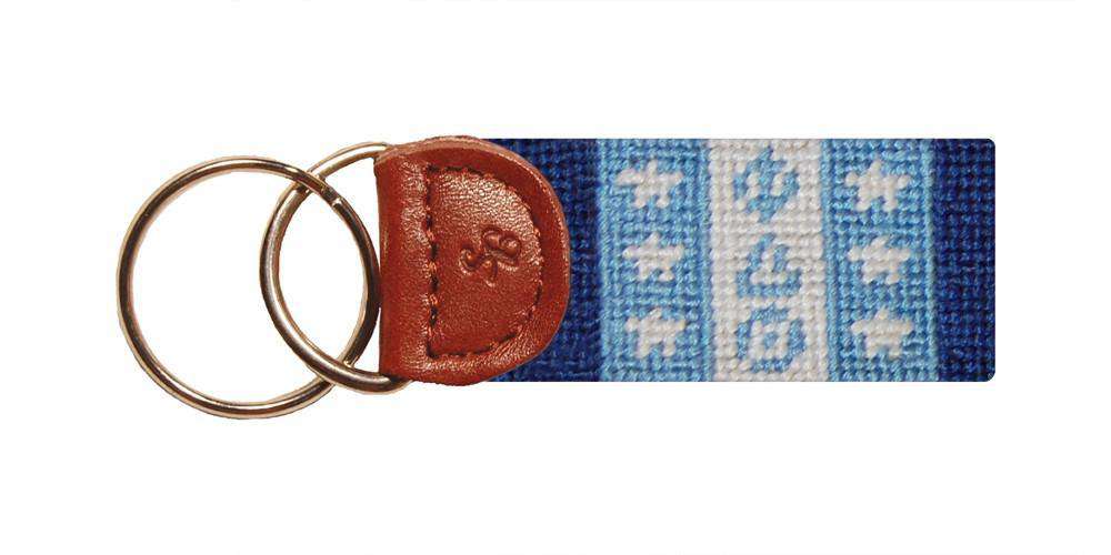 Phi Delta Theta Needlepoint Key Fob by Smathers & Branson - Country Club Prep