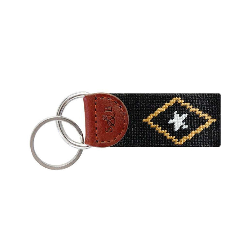 Phi Gamma Delta (FIJI) Needlepoint Key Fob by Smathers & Branson - Country Club Prep