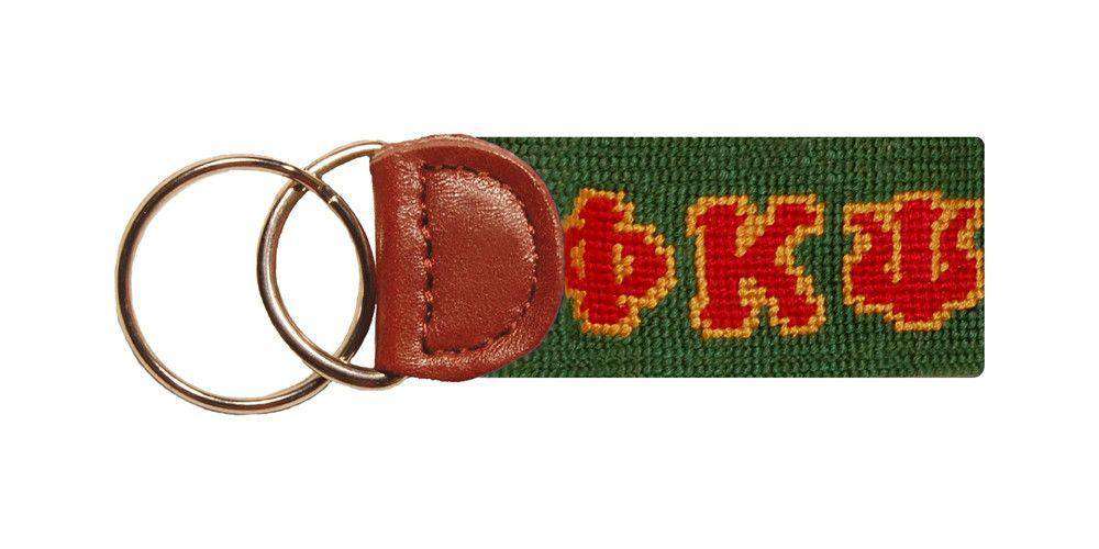Phi Kappa Psi Needlepoint Key Fob by Smathers & Branson - Country Club Prep