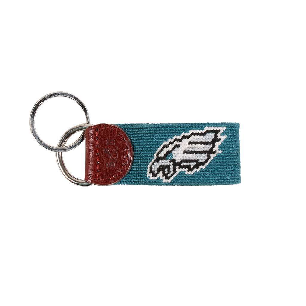 Philadelphia Eagles Needlepoint Key Fob by Smathers & Branson - Country Club Prep