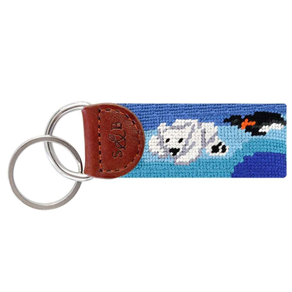 Polar Party Needlepoint Key Fob by Smathers & Branson - Country Club Prep