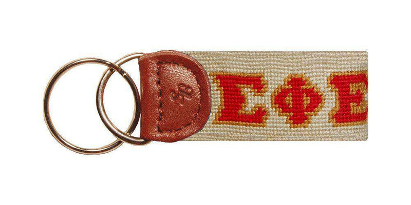 Sigma Phi Epsilon Needlepoint Key Fob by Smathers & Branson - Country Club Prep