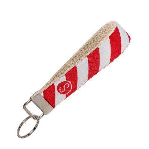 Star Spangled Flag Key Fob in Red, White Blue by Sweaty Bands - Country Club Prep