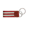 Stars and Stripes Key Fob in Red, White and Blue by Smathers & Branson - Country Club Prep