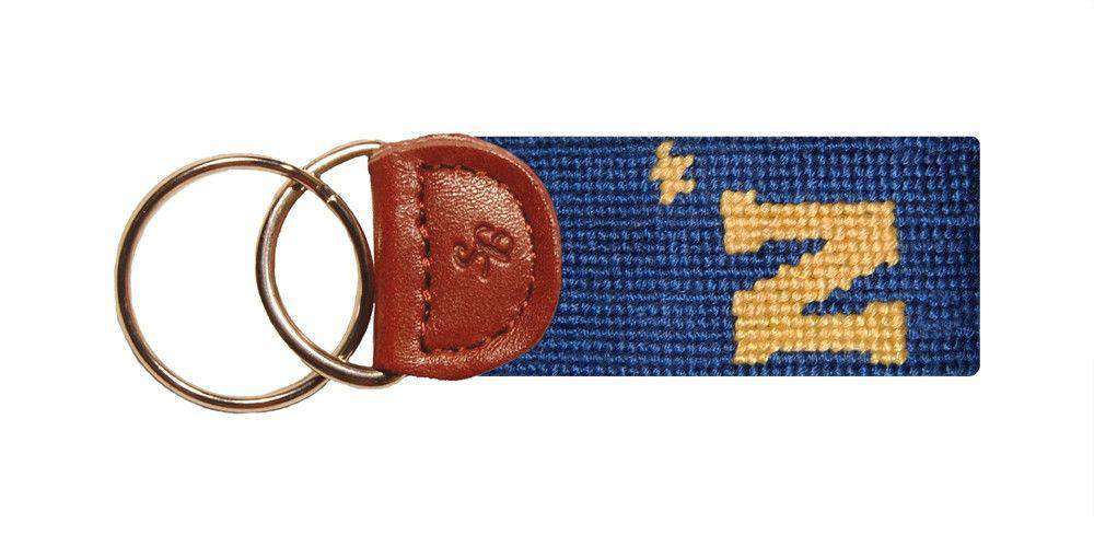 The Naval Academy Needlepoint Key Fob in Navy by Smathers & Branson - Country Club Prep