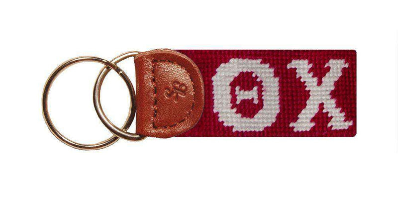 Theta Chi Needlepoint Key Fob by Smathers & Branson - Country Club Prep