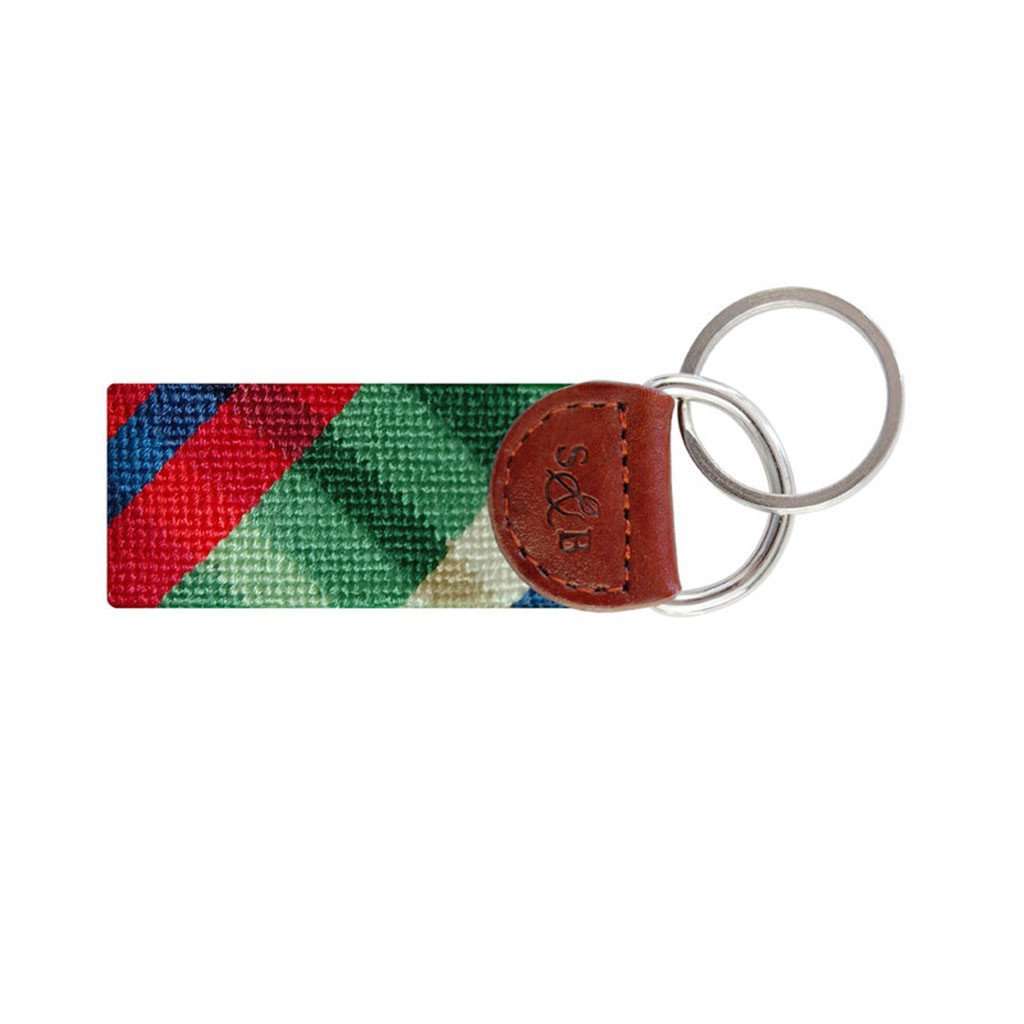 Traditional Madras Key Fob by Smathers & Branson - Country Club Prep