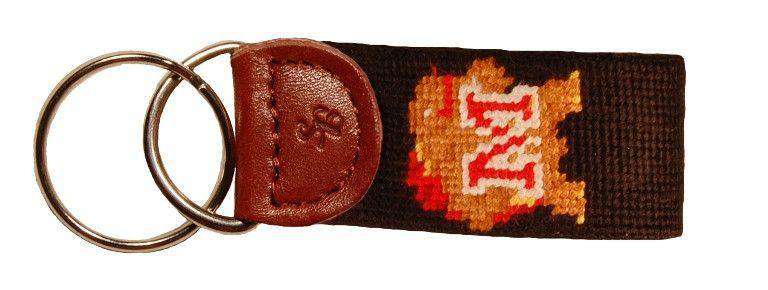 University of Maryland Needlepoint Key Fob by Smathers & Branson - Country Club Prep