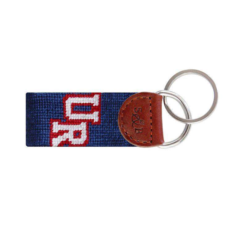 University of Richmond Key Fob in Navy by Smathers & Branson - Country Club Prep