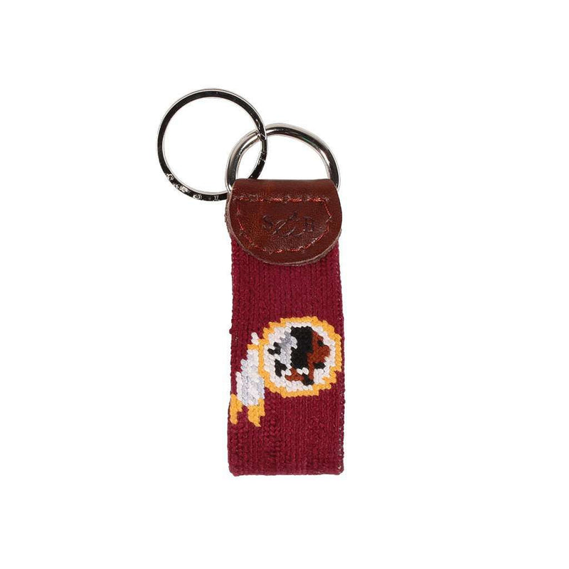 Washington Redskins Needlepoint Key Fob by Smathers & Branson - Country Club Prep