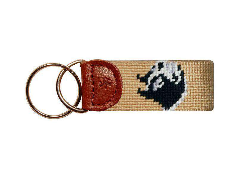 Wofford Key Fob in Gold by Smathers & Branson - Country Club Prep